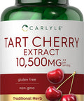 Carlyle Tart Cherry Capsules | 10,500Mg | 200 Pills | Max Potency | Non-Gmo, Gluten Free | Tart Cherry Juice Extract