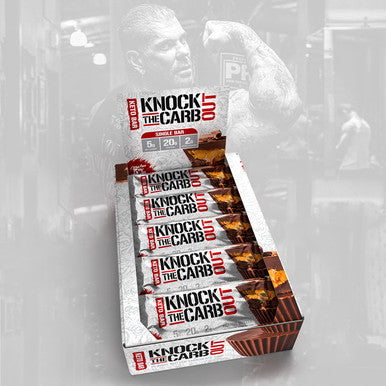 Rich Piana 5% Nutrition Knock The Carb Out Keto "KTCO" Bars, High Protein Cookie Snack, 2 Grams Net , Keto-Friendly Meal Replacement with Fiber, Egg Whites, 10 Count (Peanut Butter Chocolate Chip)