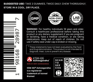 4,050mg Libido Booster for Women KSM-66 Ashwagandha Gummies w. 30x Strength Red Maca Root - Female Libido & Mood Booster plus Hormone Balance for Women Cortisol Reducer & Stress Relief Supplement