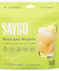 SAYSO Variety Pack | Skinny Mix: Spicy Margarita, Cardamom Paloma, Hibiscus Cosmopolitan & Honey Rosemary Moscow Mule - Craft Cocktail & Mocktail Mixers (Low-Calorie & Low Sugar), 8-Pack Assorted