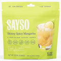SAYSO Variety Pack | Skinny Mix: Spicy Margarita, Cardamom Paloma, Hibiscus Cosmopolitan & Honey Rosemary Moscow Mule - Craft Cocktail & Mocktail Mixers (Low-Calorie & Low Sugar), 8-Pack Assorted