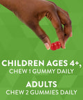 NatureS Way Vitamin D3 Gummies Supports Immune And Bone Health 2000 Iu (50 Mcg) Per 2Gummy Serving Vitamin D3 2000Iu Per 2 Gummies Mixed Fruit Flavored 120 Count