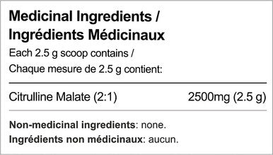 One Brand Nutrition L-Citrulline Malate Powder 100% PURE Vegan (500g) | 200 Servings