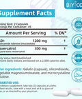 Nad+ Capsules Supplement: Ultra Strength Liposomal Resveratrol Boost Cellular Health Stamina Support Healthy Aging With 1500Mg Nad Plus Supplement 90 Capsules 45 Day Supply