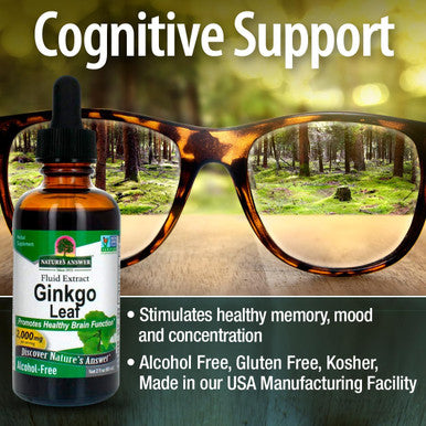 Nature's Answer Ginkgo Leaf Extract 1 oz