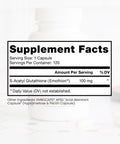 Pure TheraPro Rx S Acetyl Glutathione Gold 100mg Made in USA 4 Month Supply Acid Resistant Capsules Patented Acetylated Form of Glutathione Zero Fillers Pharmaceutical Grade Non GMO