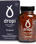 Dropi Omega 3 Fish Oil 500mg (90 Capsules) Maximum Strength Supplement
