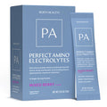 BodyHealth PerfectAmino Electrolyte Drink Mix Mixed Berry No Sugar Keto & Fasting Friendly Hydration with Trace Minerals Stick Packs