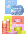 I Dew Care Hydrogel Eye Patch - Starlit Kitten, 5 Ea + Skincare Set - Vitamin To Glow Pack Bundle