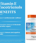 DoctorS Best Vitamin E Tocotrienols Contains Tocogaia Ultraa A Za Bioenhanced Full Spectrum Vitamin E Complex 60 Count