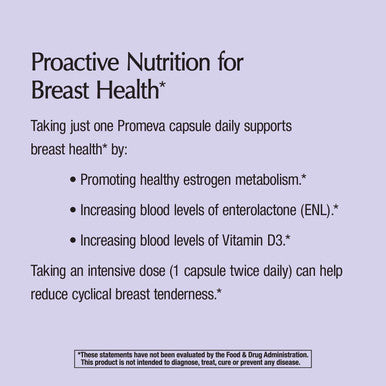 Nature's Way Promeva Breast Health Protection, 30 Count