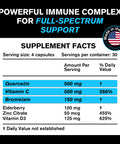 Organic Quercetin with Bromelain + Lions Mane Mushroom Capsules