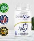 2 Pack Sonovive Capsules Hearing Pills Sonovive Hearing Supplement Pills 120 Capsules
