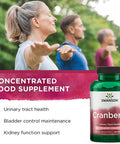 Swanson Cranberry - Supports Urinary Tract Health Bladder Control and Promotes Healthy Kidney Function - Cranberry Supplement Made with 20:1 Cranberry Juice Concentrate - (180 Softgels)