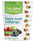 Dr. JohnÃƒÂ¢Ã¢â€šÂ¬Ã¢â€žÂ¢s Sugar Free Berry Swirl Lollipops ÃƒÂ¢Ã¢â€šÂ¬Ã¢â‚¬Å“ Keto Friendly, Vegan, Gluten Free ÃƒÂ¢Ã¢â€šÂ¬Ã¢â‚¬Å“ Xylitol & Erythritol, +Fiber & Vitamin C, Individually Wrapped ÃƒÂ¢Ã¢â€šÂ¬Ã¢â‚¬Å“ 60 Count (1 lb)
