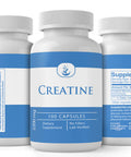 PURE ORIGINAL INGREDIENTS Creatine, (100 Capsules) Always Pure, No Additives Or Fillers, Lab Verified