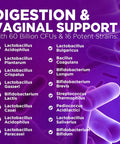 Nature'S Nutrition Probiotics for Women's Digestive Health 60 Billion CFU 16 Strains for Vaginal pH Gut Health & Immune Support Daily Probiotic Supplement for Feminine Health Gluten - 120 Capsules