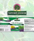 Nature's Answer Oil of Oregano 150 mg. Softgels 90 ea