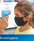 Vicks Non-Contact Infrared Thermometer for Forehead, Food and Bath Touchless Thermometer for , Babies, Toddlers and Kids Fast, Reliable, and Clinically Proven Accuracy