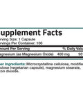 Bronson Magnesium Oxide High Potency - 400 MG 100 Count