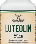 Double Wood Supplements Luteolin Supplement 100mg Servings 120 Capsules