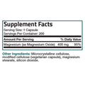 Bronson Magnesium Oxide High Potency - 400 MG 200 Count