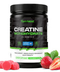 Yumnest Creatine Gummies Nsf Certified For Men & Women 5000 Mg Creatine Monohydrate Gummies For Muscle Growth Strength & Energy Support - Sugar Free Vegan Strawberry Flavor 135 Count Creatine Gummy