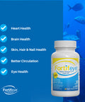 Fortifeye Vitamins Super Omega-3 Fish Oil | 1600 Mg Omega 3 | With Epa And Dha | Natural Lemon Flavor 30 Servings