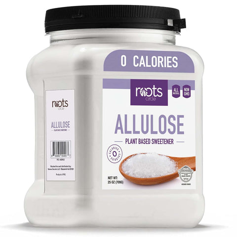 Roots Circle Premium Erythritol Sweetener - Zero Calorie Plant-Based Sugar Alternative for Baking & Sweetening - All-Natural, Keto Friendly, OU Kosher, Non-GMO, Gluten-Free 26 ounces
