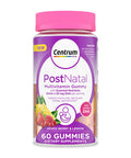 Centrum Postnatal Multivitamin Gummies With Biotin And Dha Mixed Berry And Lemon Flavors - 60 Count 30 Day Supply