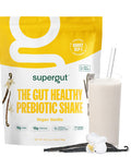 Supergut Prebiotic Shakes | Meal Replacement | Boost GLP-1 | High Protein and Fiber | No Added Sugar | Keto Food Meal Snack (Vegan Vanilla 14 servings)