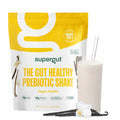 Supergut Prebiotic Shakes | Meal Replacement | Boost GLP-1 | High Protein and Fiber | No Added Sugar | Keto Food Meal Snack (Vegan Vanilla 14 servings)