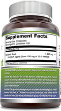 Amazing Nutrition Formulas Burdock Root Supplement | 1000 Mg Per Serving | 240 Capsules | Non-GMO | Gluten | Made in USA