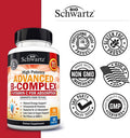 Vitamin B Complex with Vitamin C Supplement 60ct