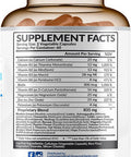 28 In 1 Calm Mood Support Supplement- Natural Happy Pills For Occasional Anxiousness & Stress, Worry Feelings, Relaxation, Mental Clarity Max Sleep & Mood Support For Women & Men120 Vegan Capsules