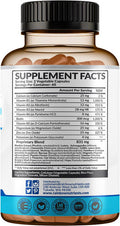 28 In 1 Calm Mood Support Supplement- Natural Happy Pills For Occasional Anxiousness & Stress, Worry Feelings, Relaxation, Mental Clarity Max Sleep & Mood Support For Women & Men120 Vegan Capsules