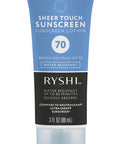 Ryshi Sheer Touch Sunscreen Lotion Broad Spectrum Spf 70-3 Fl Oz | Water Resistant And Non-Greasy Face & Body Sunblock (Rite Aid