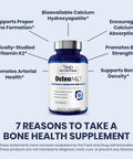 1Md Nutrition Osteomd For Comprehensive Support - Supplement For Women And Men - Promote Density W/Vitamin D - Hydroxyapatite W/Vitamin D3 & K2-90 Capsules