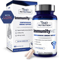 1Md Nutrition Immunitymd - Immune Health Probiotic Potent, Doctor-Selected Probiotic Strains With Prebiotic - Promote Overall Immune System Strength, Reduce Everyday Stress 60 Capsules