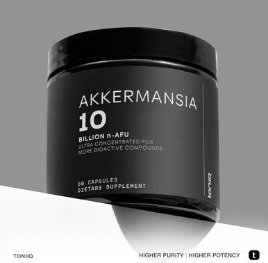 Ultra High Strength Akkermansia Muciniphila Probiotic 10 Billion N-Afu For Better Gut Health & Glp-1 Support Shelf-Stabilized, Lab-Tested For Maximum Purity & Potency, 60 Delayed-Release Veg Caps