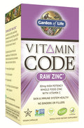 Garden of Life Vitamin Code Raw Zinc 60 Capsules (2 Pack)