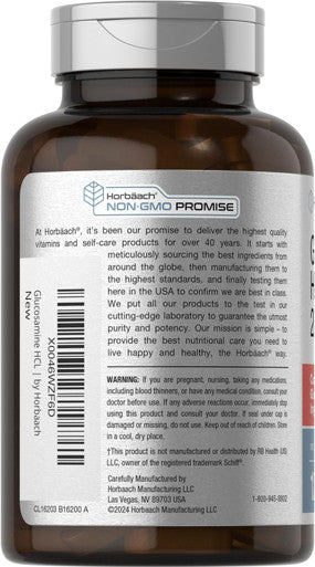 Horbaach Glucosamine Hcl 2000Mg