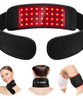 Doinart Red Light Therapy Belt For Neck Portable Near Infrared Light Therapy For Face And Neck Chin Firming - Red Light Therapy Device Wearable Belt Neck Wrist Wrap Hand Unisex
