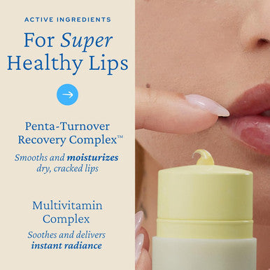 Belif Super Knights Multivitamin Lipcerin Multi-Purpose Glossy Lip Butter Balm With Vitamin B3 C E & B12 Smooths Lip Texture & Strengthens Barrier Hydrating Korean Lip Care For Teens & Women