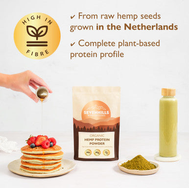 Sevenhills Wholefoods Organic Raw Hemp Protein Powder 1kg