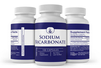 PURE ORIGINAL INGREDIENTS Sodium Bicarbonate (100 Capsules) Always Pure
