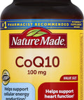 Nature Made Coq10 100 Mg Softgels 72 Count Value Size For Heart Health