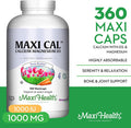 Maxi Health Calcium - with Vitamin D3 and Magnesium (360 Count)