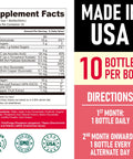 Heivy Marine Liquid Collagen For Women 10000Mg 133 Higher Absorption Coq10 Biotin Vitamins Usa Gmp 3Rd Party Tested Non-Gmo Gluten Free 50Ml 10 Bottles