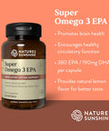 Nature'S Sunshine Super Omega-3 EPA 180 Softgels